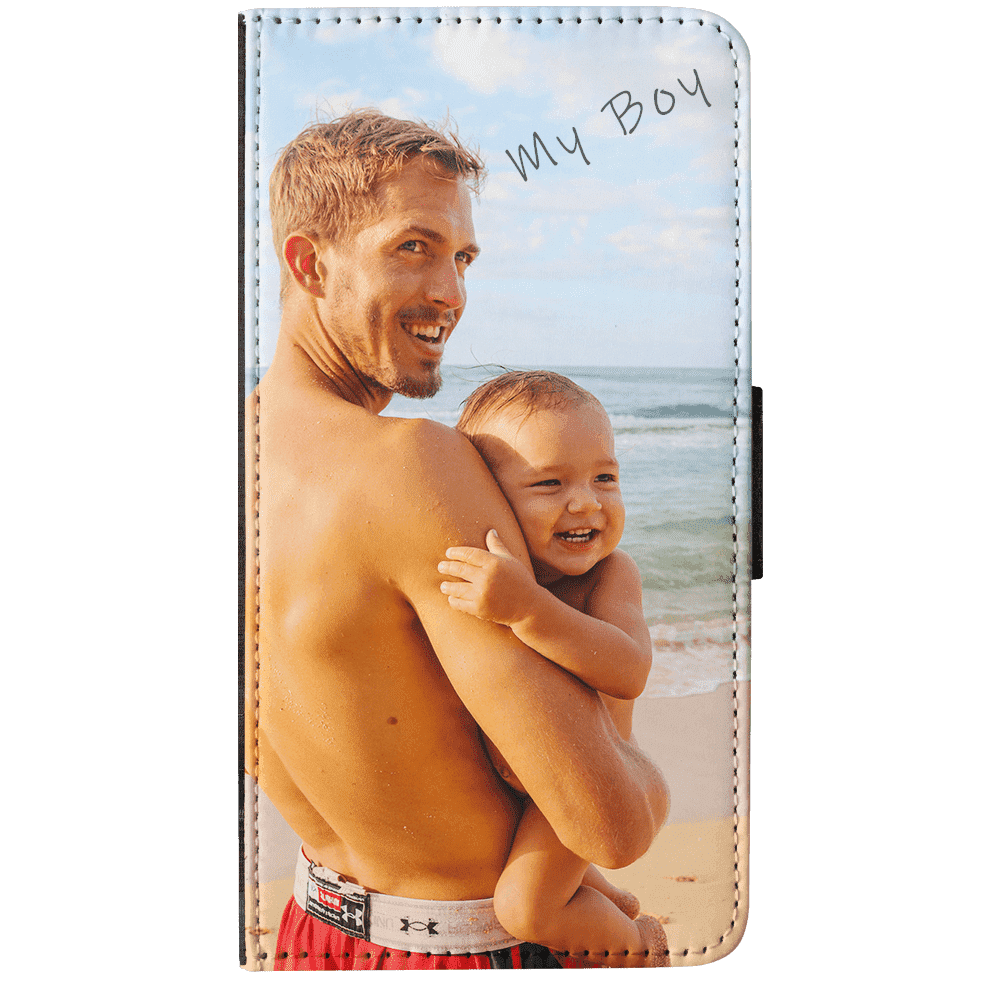 iPhone 11 Personalised Wallet Case - Faux Leather